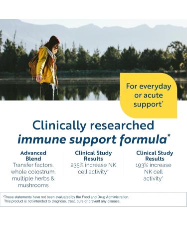 Researched Nutritionals Liposomal Glutathione (450mg) + Colostrum & Mushrooms Supplement for Immune Support - Enhanced Immunity Duo - Tri-Fortify Orange + Transfer Factor Multi-Immune (2 Piece Set) - Buy Online on GoSupps.com