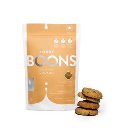 Booby Boons Lactation Cookies Caramel Crunch 168g bag