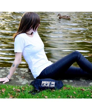 Shop Siviwonder American Staffordshire Dog Sport Belt Bag - Stylish Bum Bag with Custom Embroidery - Perfect for Dog Lovers - Buy Online on GoSupps.com