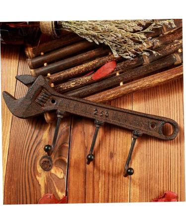 Alipis Storage Rack Door Rack Robe Hooks Door Organizer Door Hooks Decorations Door Frame Wrought Iron medium Picture 1 - Buy Online on GoSupps.com