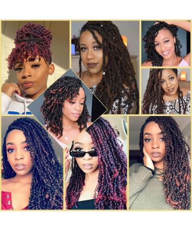 Buy Beyond Beauty 3 Pack Spring Twist Ombre Braids - Synthetic Law Hair Extensions (12 inch T1B-30) for International Shipping - Buy Online on GoSupps.com