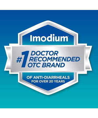 Imodium A-D Diarrhea Relief Caplets 48 ct. | Loperamide Hydrochloride Diarrheal Medicine - Buy Online on GoSupps.com