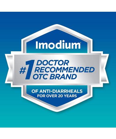 Imodium A-D Diarrhea Relief Caplets - 6 ct. Anti-Diarrheal Medicine with Loperamide HCl - Buy Online on GoSupps.com