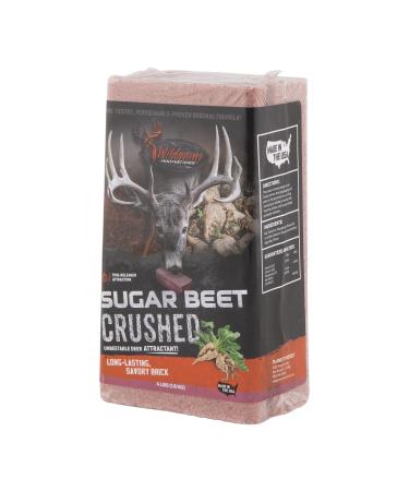 Wildgame Innovations Sugar Beet Crush 4LB Sweet and Salty Licking Brick 3 x 4 x 7