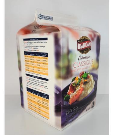 Idahoan Real Mashed Potatoes 1.47 KG - Makes 80 - 1/2 Cup Servings - Made with 100% Real Idaho Potatoes Just Add Water