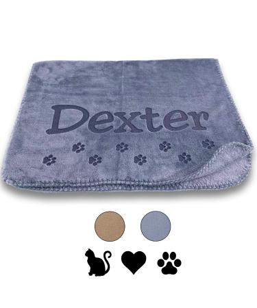 Custom Catch Personalized Cat Bed Blanket Gift for Indoor Cats Small