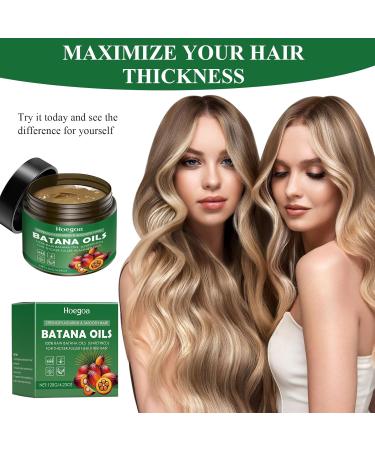 Batana Oil Batana Oil for Hair Growth Organic Batana Oil Fuller and Shinier the Latest Model to Promote Hair Strength and Elasticity(120g) - Buy Online on GoSupps.com