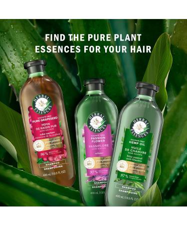 Herbal Essences Pure Plants Passion Flower Sulfate Free Conditioner Volumizing with Certified Camellia Oil and Aloe Vera For All Hair Types Especially Fine Hair 400 mL - Buy Online on GoSupps.com