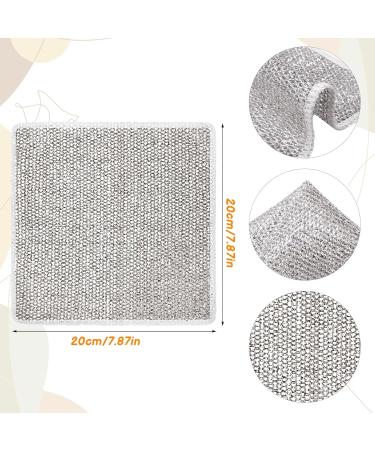 XINRUI 20 PCS Multipurpose Wire Dishwashing Rags for Wet and Dry Non-Scratch Wire Dishcloth Reusable Kitchen Cleaning Towels Dish Cloths No Odor Quick Drying for Home Kitchen Daily Cleaning - Buy Online on GoSupps.com