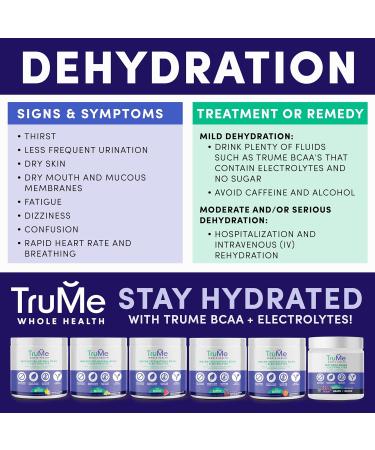 TruMe BCAA Powder Amino Acids Supplement - Iced Tea - Stim Free Pre Workout Powder - Sugar Free Electrolytes Hydration Powder for Muscle Recovery - 30 servings - Buy Online on GoSupps.com