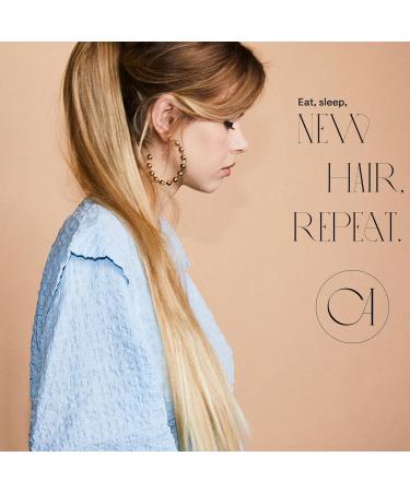 CAISHA 60 cm Heat-Resistant Platinum Blonde Ponytail with Butterfly Clamp & Braid - Premium Hair Extension #613a H618 - Buy Online on GoSupps.com