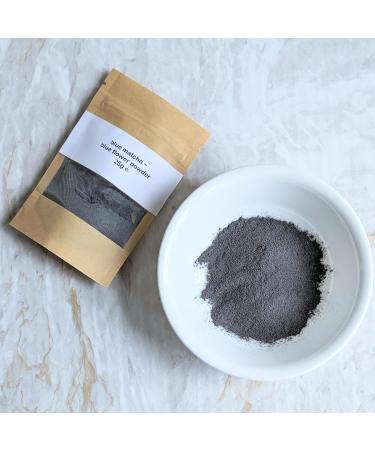 Better Food Mood Blue Matcha Blue Flower Powder 25g | No Artificial Colours | Sundried Blue Flowers Rich in Antioxidants | Use in Oatmeal Cakes - Buy Online on GoSupps.com