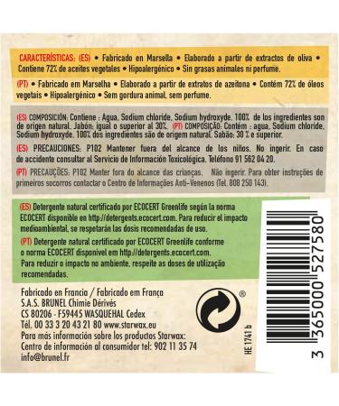 STARWAX THE FABULOUS F52758 Jab n de Marsella en Pastilla 300 g Standard - Buy Online on GoSupps.com