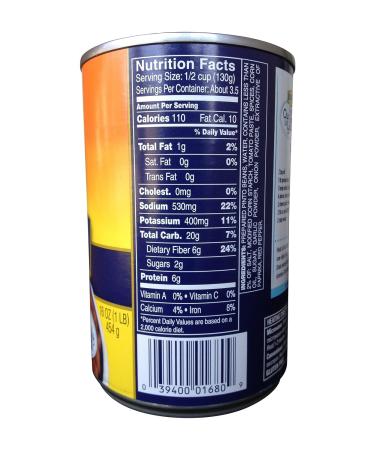 Bush's Best Chili Beans - Pinto Beans in Medium Sauce - 48oz (3 Pack) | 16oz Per Can | Perfect for Chili Recipes - Buy Online on GoSupps.com