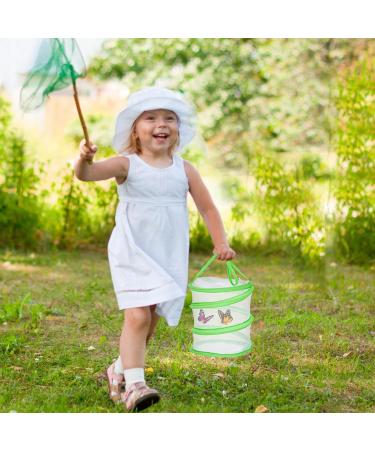 WUISOLQP Insect Butterfly Habitat Cage - Portable Collapsible Bug Catcher Net for Kids - Science Education Starter Kit (Green) - Buy Online on GoSupps.com