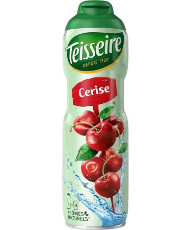 Teisseire Cherry Syrup for Refreshing Drink Cocktails Recyclable Bottle 60cl - Buy Online on GoSupps.com