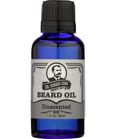 COLONEL CONK Beard Oil Unscented 1 OZ
