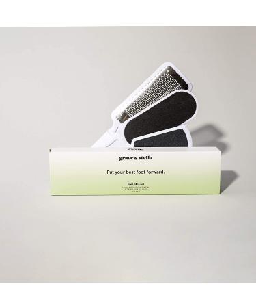 Grace & Stella Foot Files Set - Effective Pedicure Tools for Smooth Feet (0.42 lbs) - Buy Online on GoSupps.com