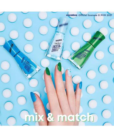 Sally Hansen Insta-Dri x Mentos Nail Polish Mint to Be - Fast Drying Formula - 1 Count - Buy Online on GoSupps.com