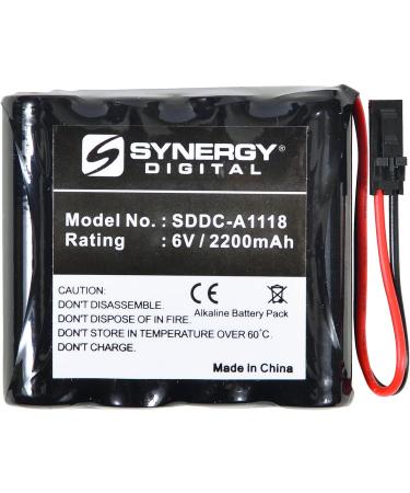 Synergy Digital Door Lock Batteries | Compatible with Best Access Systems VPD-BB | 6V Alkaline 2200 mAh - 2-Pack - Buy Online on GoSupps.com