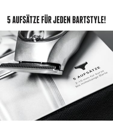 Brooklyn Blade - Professional Beard Trimmer | Stainless Steel 5 Attachments for All Lengths | Brooklyn Soap Company - International Shipping Available - Buy Online on GoSupps.com