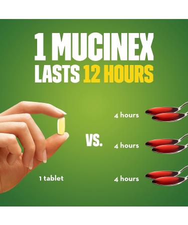 Mucinex DM 12-Hour Expectorant & Cough Suppressant Tablets - 20 Count - Buy Online on GoSupps.com