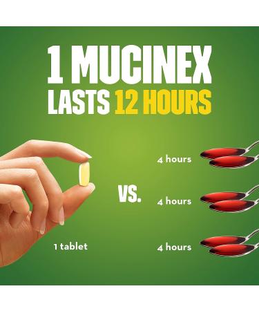 Mucinex DM Maximum Strength 12 Hr Relief Tablets 42ct - 1200mg - Cough Suppressant & Expectorant for Chest Congestion - Buy Online on GoSupps.com