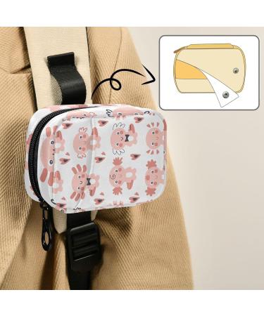 Shop PFREWN Cute Axolotls 7-Day Pill Organizer Case - Portable Weekly Vitamin & Medicine Holder for Travel - Buy Online on GoSupps.com