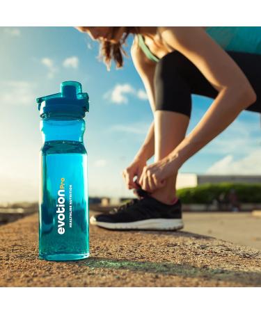 EVOTION PRO Isotonic Drink Powder - 600 g Ideal for Hydration With Electrolytes and Carbohydrates Prevent Muscle Cramps Gluten Free Exotic Fruits - Buy Online on GoSupps.com