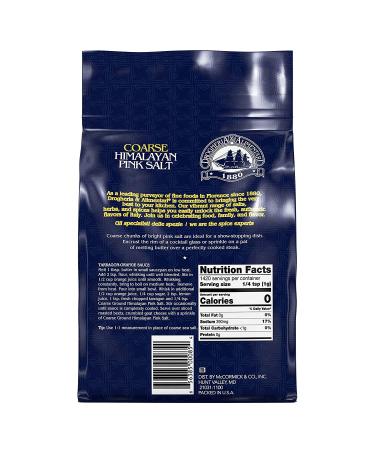 Drogheria & Alimentari Coarse Himalayan Pink Salt 50.09 oz - Natural Gourmet Salt for Cooking & Seasoning - Buy Online on GoSupps.com