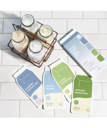 ESW Beauty Plant-Based Milk Mask Set | Hydrating & Nourishing Face Masks for All Skin Types - International Shipping Available - Buy Online on GoSupps.com