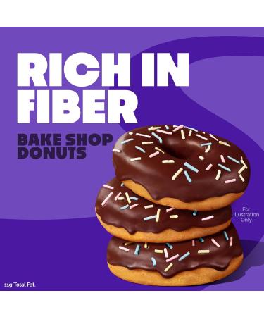 Quest Nutrition Bake Shop Chocolate Frosted Donuts 14g Protein Less than 1g Sugar Protein Snack Low Sugar 9 Count - Buy Online on GoSupps.com