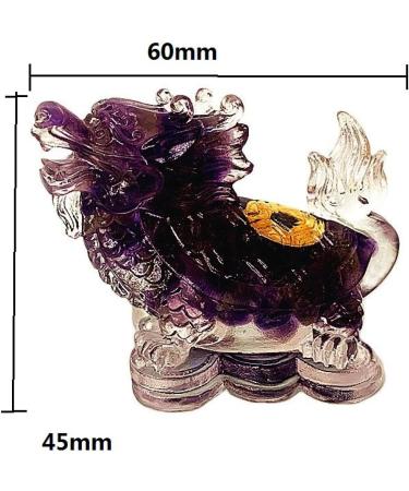 Dragon Turtle Figurines Crystals and Stones Natural Amethyst Room Decor Rose Quartz Moonstone Labradorite Home Room Desk Decoration (Color : Obsidian Size : 1PC) 1PC Obsidian - Buy Online on GoSupps.com