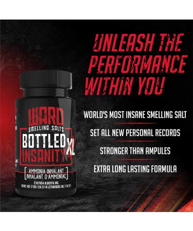 Ward Smelling Salts - Powerful Ammonia Inhalant for Athletes | Boost Performance in Powerlifting, Hockey & More - Buy Online on GoSupps.com