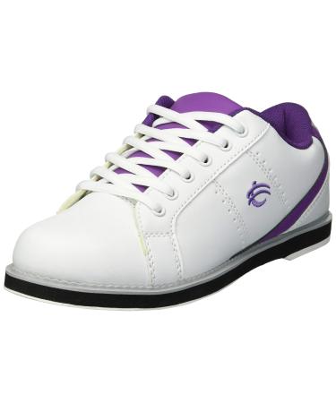 BSI Women's 460 Bowling Shoe 9.5 White/Purple