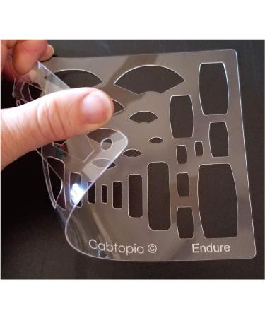Cabtopia Lapidary Jewelry Design Template Stencil - Create Stunning Jewelry with Ease - Buy Online on GoSupps.com