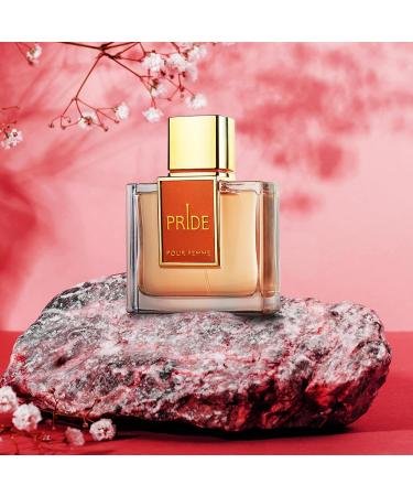 Pride Pour Femme Eau de Parfum For Women 3.4 Fl. Oz Elegant French Fragrance for Women Long-Lasting Fruity Floral Scent with Green Apple Jasmine and Vanilla - Buy Online on GoSupps.com