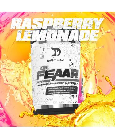 DRAGON PHARMA Dr. FEAAR Advanced Full-Spectrum EAA Matrix Supports Muscle Protein Synthesis and Recovery Enhanced Training Capacity and Performance (30 Servings Raspberry Lemonade) - Buy Online on GoSupps.com