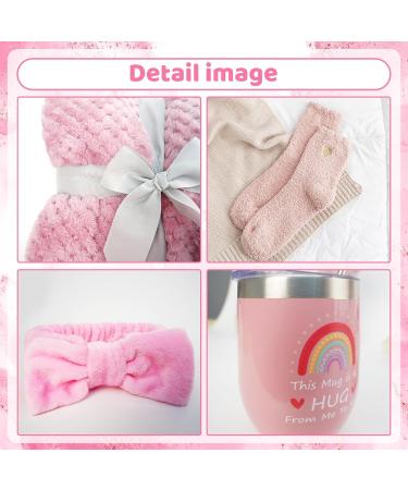 Birthday & Valentine s Day Gifts for Women | Unique Spa Gift Sets with Blanket & Headband - Perfect for Moms Sisters Wives & Girlfriends - Buy Online on GoSupps.com