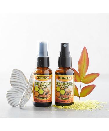 Dr.K&C HNHusa Premium Propolis Spray Throat Sore Relief 60 ml Antioxidant Immune System Support Soothing Natural Bee Honey Propolis 2pk 2 Pack - Buy Online on GoSupps.com