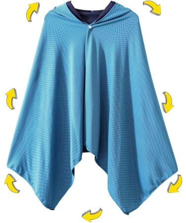 sophisticated Cooling Cape Portable Quick-drying Hooded Cape | Sun Protection Clothing for Mountaineering Outdoor Sports Cooling Shawl for Women and Men - Buy Online on GoSupps.com