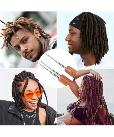 Dreadlocks Crochet Hooks 0.5mm - Perfect for Braid Craft | 2PCS Set - Buy Online on GoSupps.com