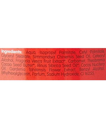 Organic Shop Strawberry & Chocolate Moisturising Body Mousse 450ml - Buy Online on GoSupps.com
