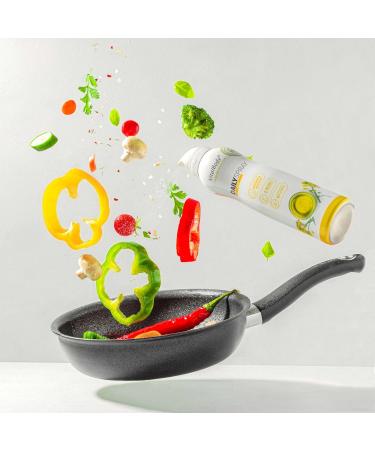 Vitalbodyplus DailySpray 800 Portions | 2 kcal Non-Stick Cooking Spray for Roasting Grilling & Baking | Ideal for Weight Loss | Certified Rapeseed Oil - Buy Online on GoSupps.com