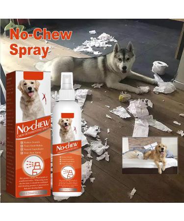 GNAUMORE Pet Bitter Anti-Gnawing Spray Anti Chew Spray for Dogs Dog Spray to Prevent Chewing Anti Chew Spray for Dogs Behavior Training Bitter Apple Dog Spray Pets Stop Chewing Spray - Buy Online on GoSupps.com