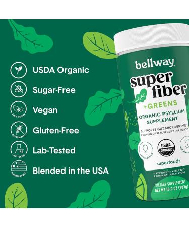 Bellway Super Fiber Powder + Greens Super Fiber Gummies - Buy Online on GoSupps.com