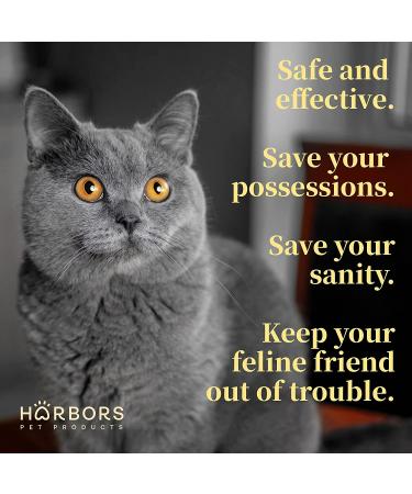 Harbor's Scented Cat Repellent Spray - 4 oz Indoor Training Solution for Furniture and Plants - Orange Scent - Buy Online on GoSupps.com