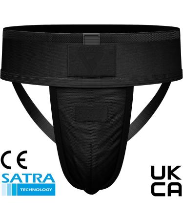 Buy RDX Deep Protection Men's Boxing Jockstrap | Ultimate Testicular Protection for MMA Kickboxing & Muay Thai - Men s Groin Guard Cup - Buy Online on GoSupps.com