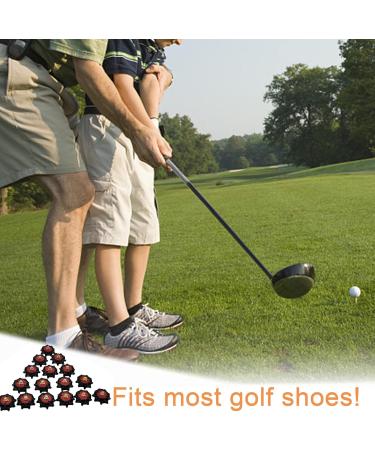 Chennan 16PC Universal Golf Shoe Spikes - Soft Replacement Fast Twist Super Grip - Compatible with Most Golf Shoes - Buy Online on GoSupps.com