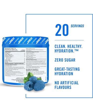 Buy BioSteel Hydration Mix - Sugar-Free Electrolytes Blue Raspberry Flavor 20 Servings | International Shipping Available - Buy Online on GoSupps.com